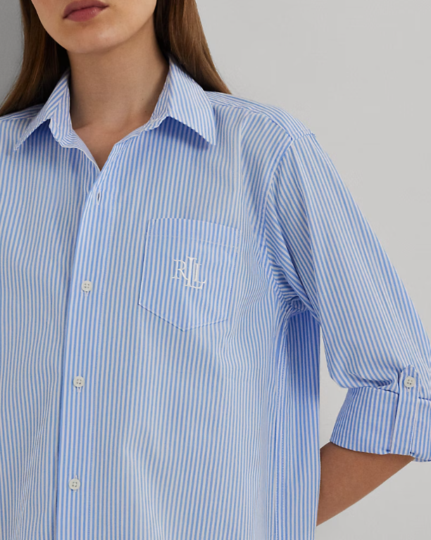 Polo Ralph Lauren Tunic Sleep Shirt Hydrangea