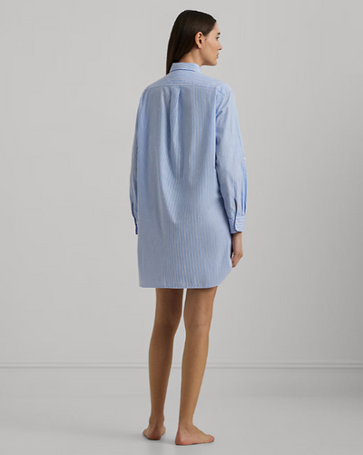 Polo Ralph Lauren Tunic Sleep Shirt Hydrangea