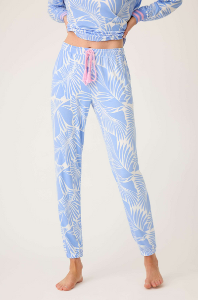 PJ Salvage Bayside Dreams Banded Pant Deep Blue