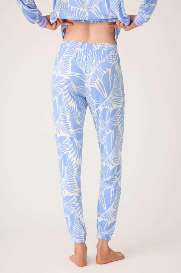 PJ Salvage Bayside Dreams Banded Pant Deep Blue