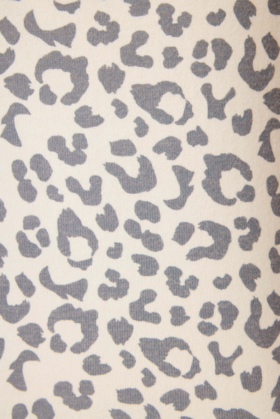 PJ Salvage Life In Leopard Pant Ivory