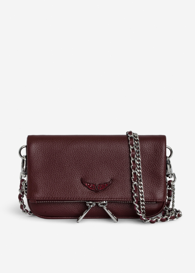 Zadig & Voltaire Rock Nano Clutch Furious