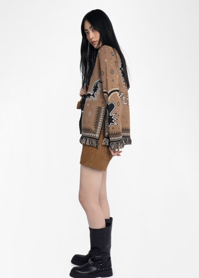 Zadig & Voltaire Leon Wool Sweater Daim