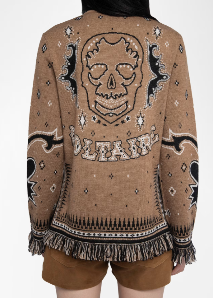 Zadig & Voltaire Leon Wool Sweater Daim