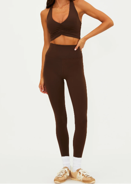 Beach Riot Piper Legging Chestnut