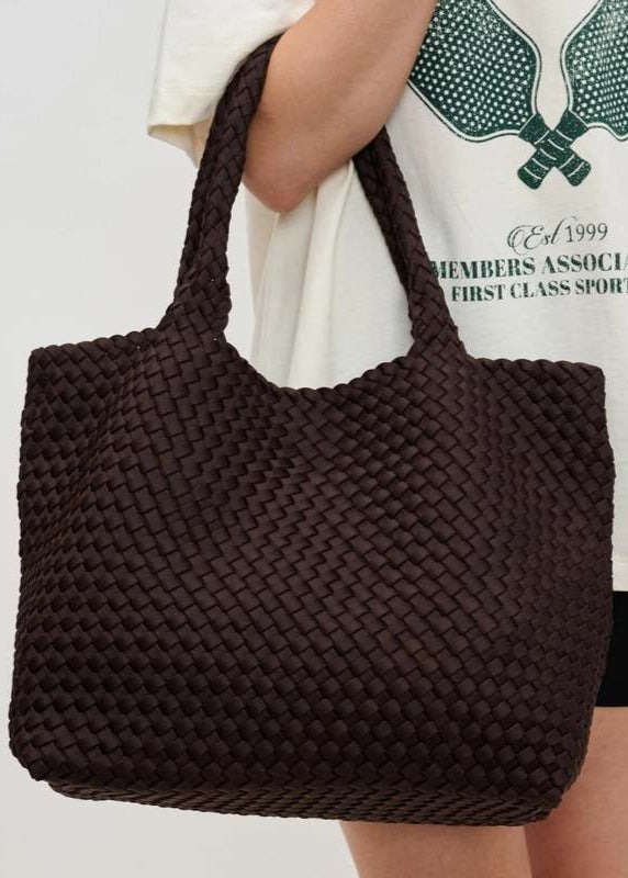 Sol & Selene Sky’s The Limit Medium Tote Chocolate