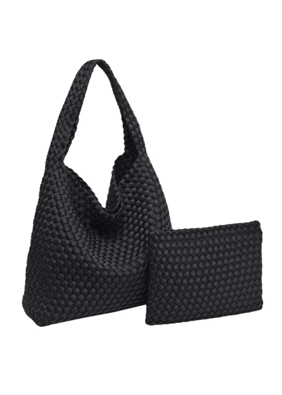 Sol & Selene Celestial Tote Black - the pink door