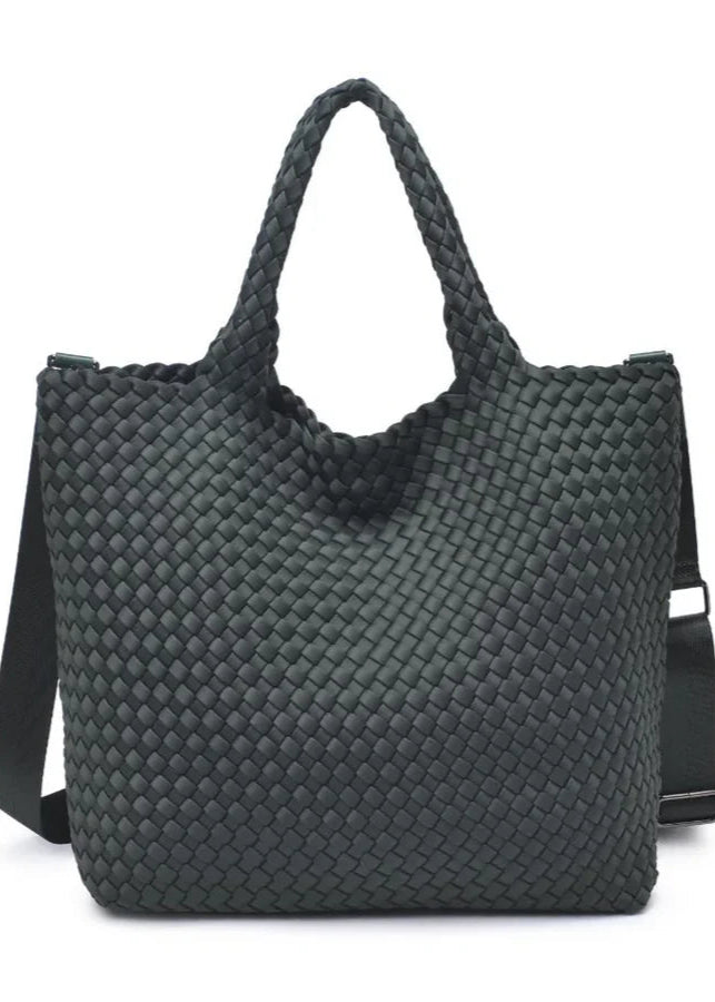 Sol & Selene Sky’s The Limit Medium Tote Olive