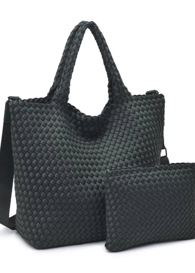Sol & Selene Sky’s The Limit Medium Tote Olive