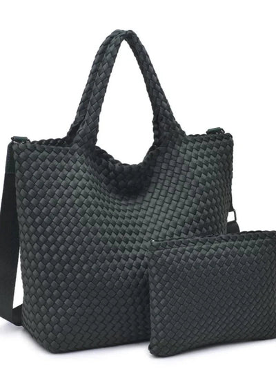 Sol & Selene Sky’s The Limit Medium Tote Olive