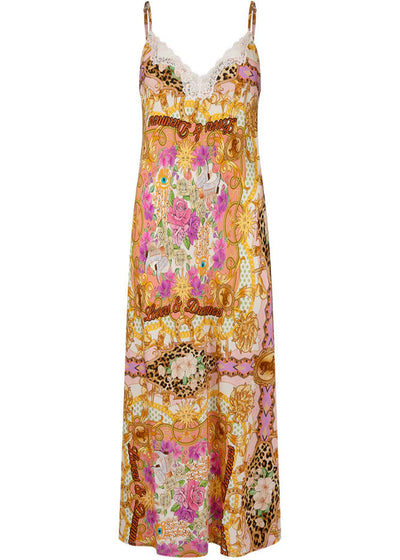 Spell Lovers & Dreamers Strappy Maxi Dress Champagne