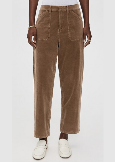 Splendid Carissa Corduroy Pant Dark Saddle