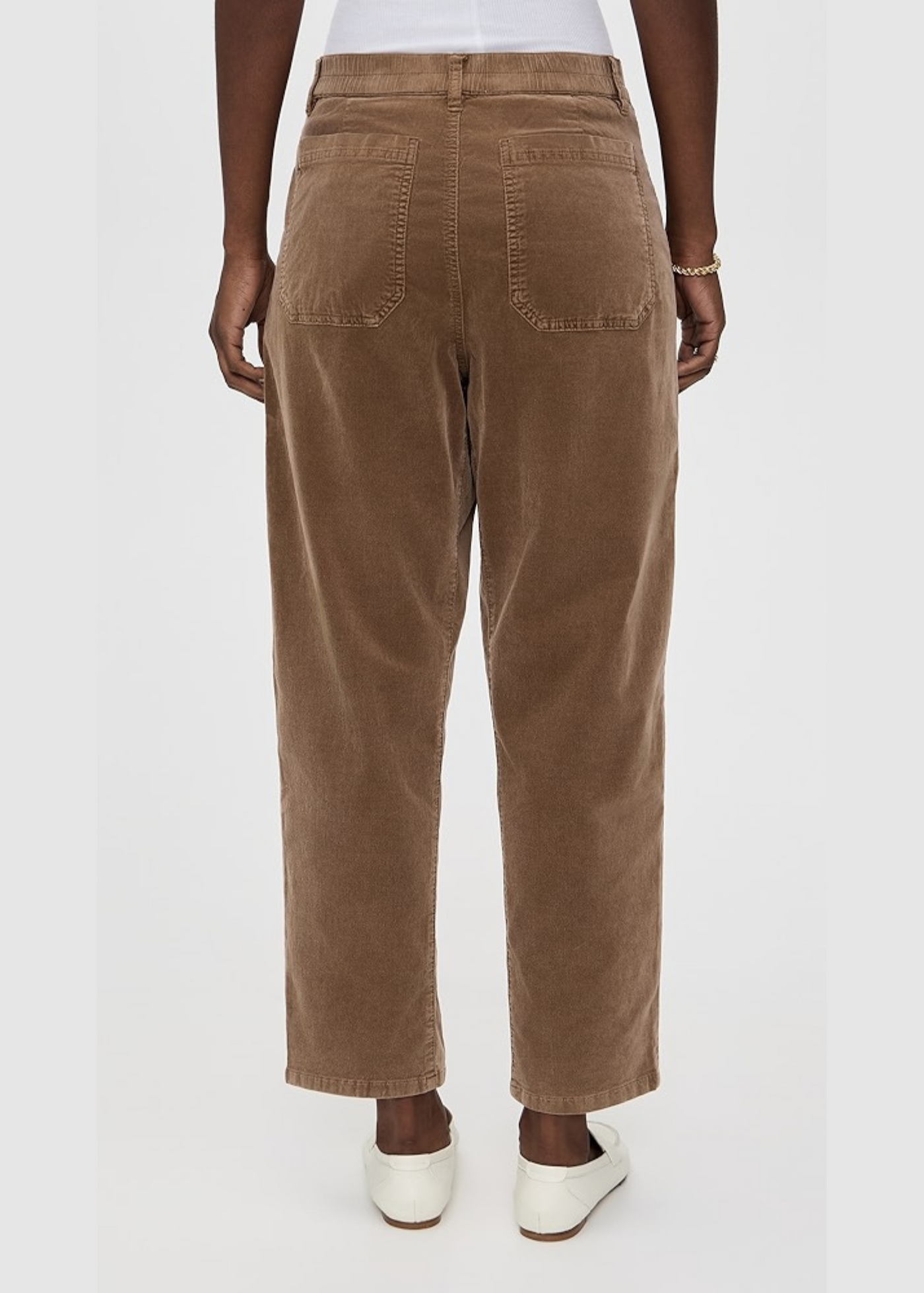 Splendid Carissa Corduroy Pant Dark Saddle