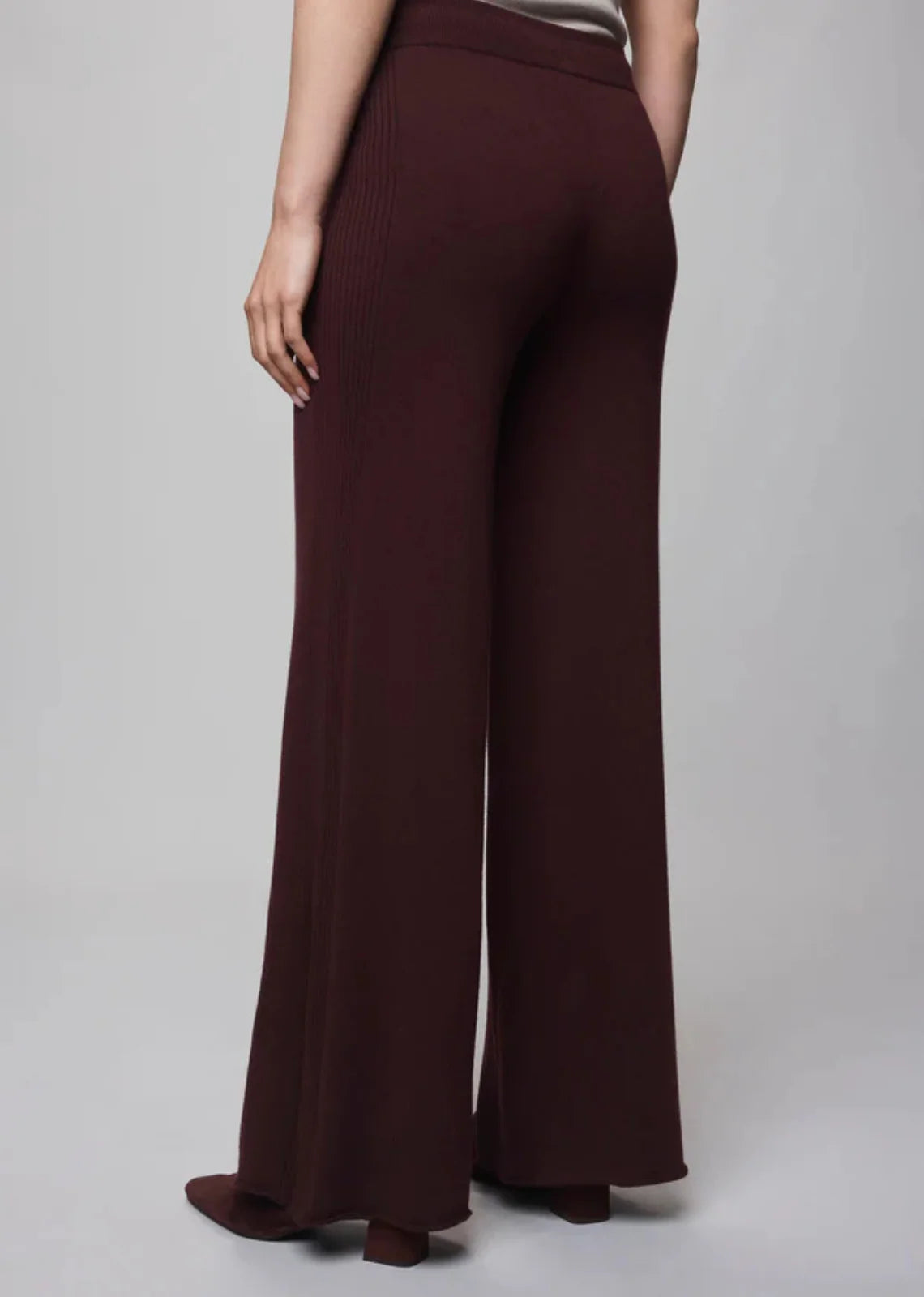 Splendid Georgie Full Length Pants Dark Plum