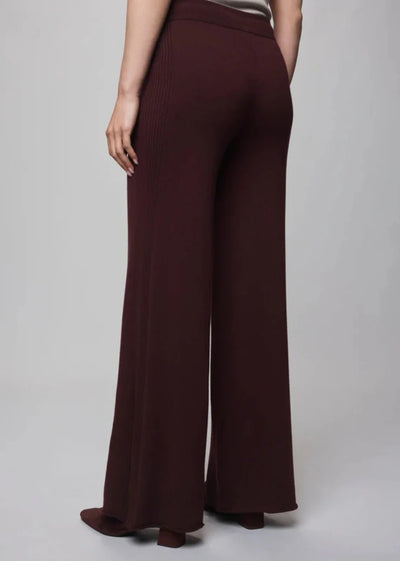 Splendid Georgie Full Length Pants Dark Plum
