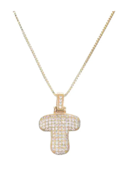 LIVIE Katherine Bubble Letter Necklace