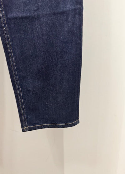 The Pink Door Dark Denim Barrel Jeans