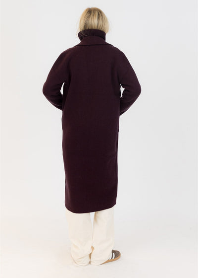 Lyla & Luxe Vicki Coat Burgundy
