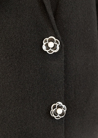 Lyla & Luxe Victoria Rose Eco Coat Black