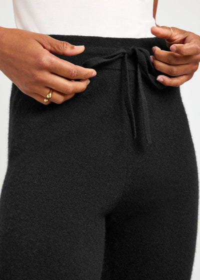 Splendid Tori Cashmere Jogger Black