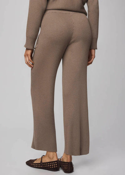 Splendid Georgie Rib Pant Brown