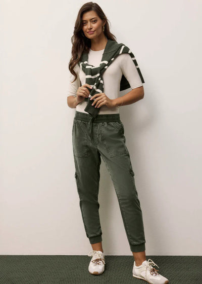 Splendid Jaclyn Jogger Green Spruce