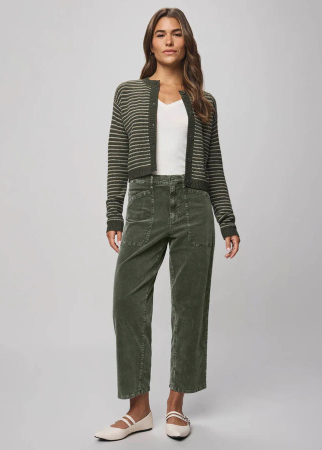 Splendid Carissa Corduroy Pant Olive