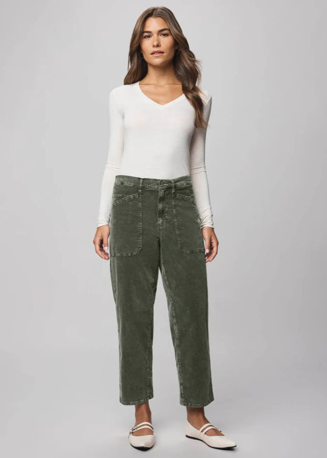Splendid Carissa Corduroy Pant Olive