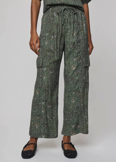 Splendid Versailles Floral Pant Vine Floral Print