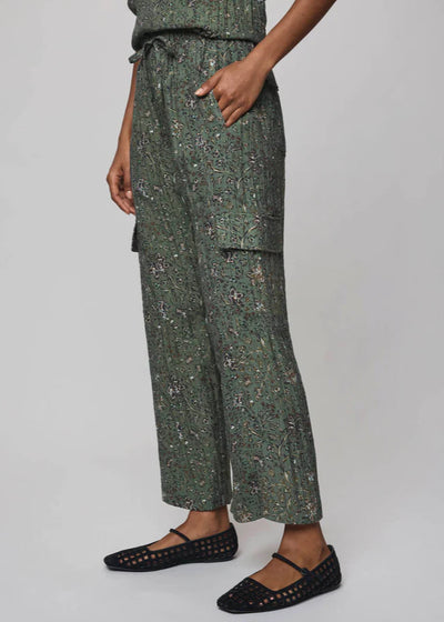 Splendid Versailles Floral Pant Vine Floral Print
