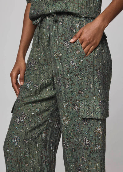 Splendid Versailles Floral Pant Vine Floral Print