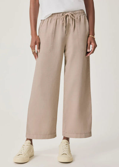 Splendid Angie Crop Wide Leg Fawn