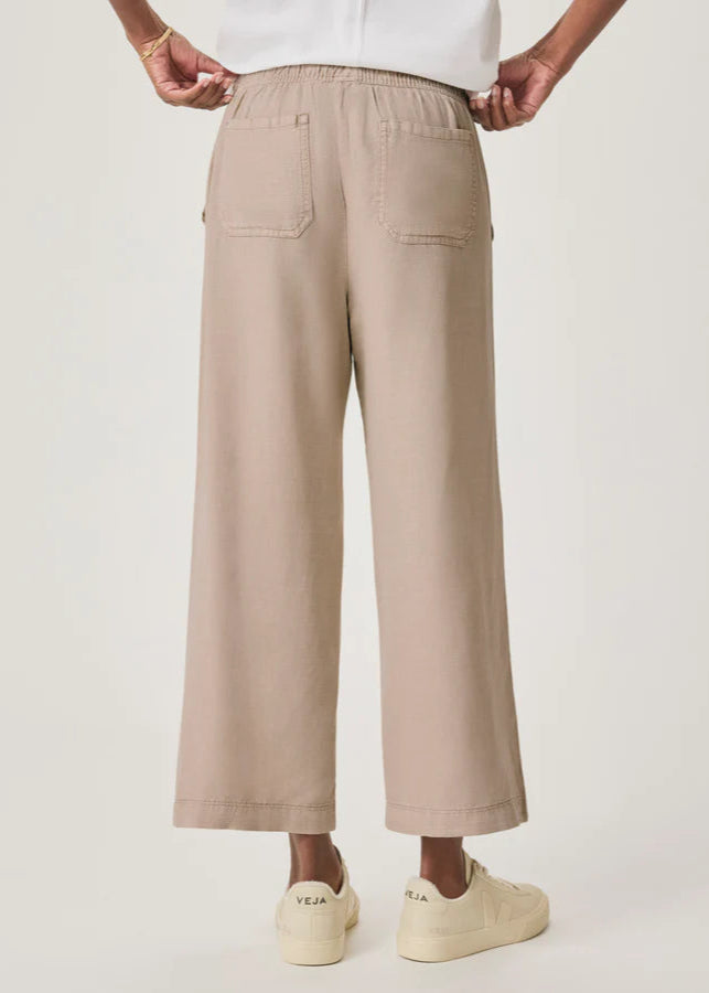 Splendid Angie Crop Wide Leg Fawn