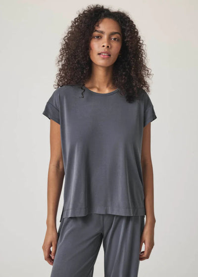 Splendid Giada Sandwash Tee Ink