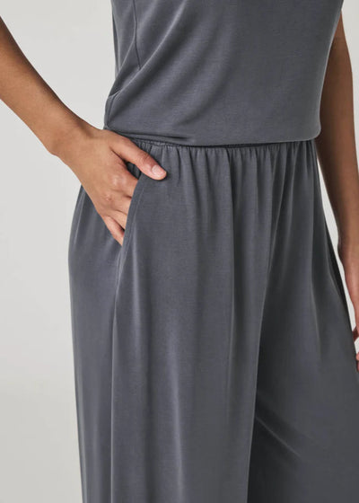 Splendid Giada Sandwash Palazzo Pant Ink