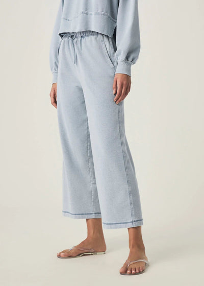 Splendid Hayden Terry Pants Bleached Indigo