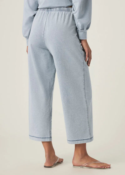 Splendid Hayden Terry Pants Bleached Indigo