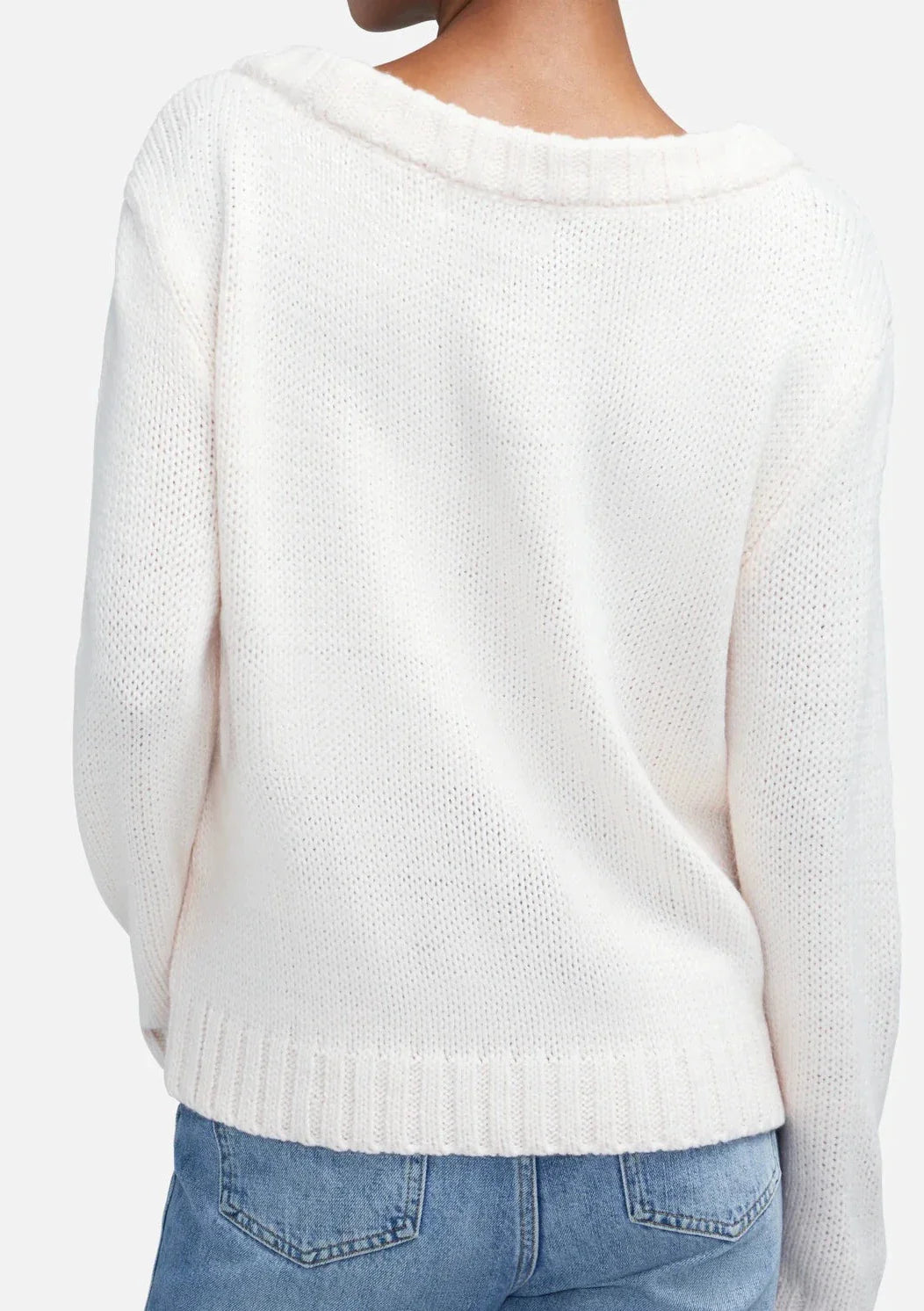 WILDFOX Violet “Snow Bunny” Sweater - Heavenly Pink