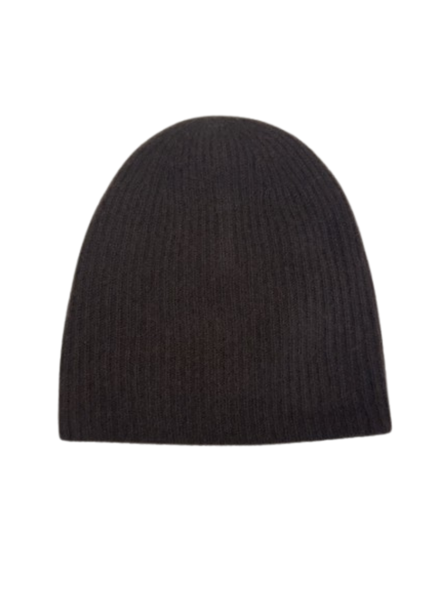White + Warren Cashmere Plush Rib Beanie Dark Umber