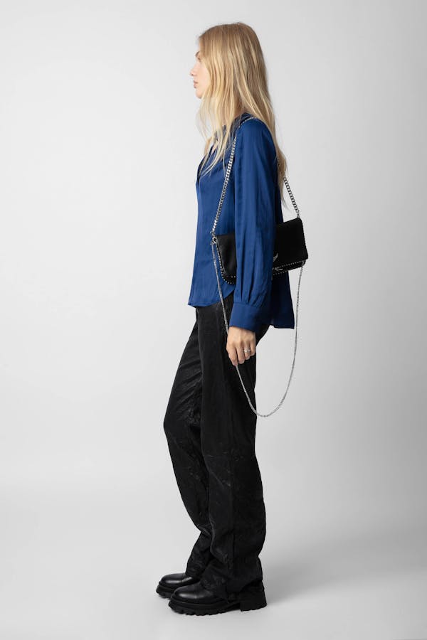 Zadig & Voltaire Tink Satin Blouse - Royal Blue