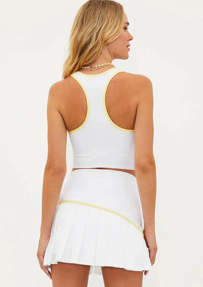 Beach Riot Yara Sports Tank - White
