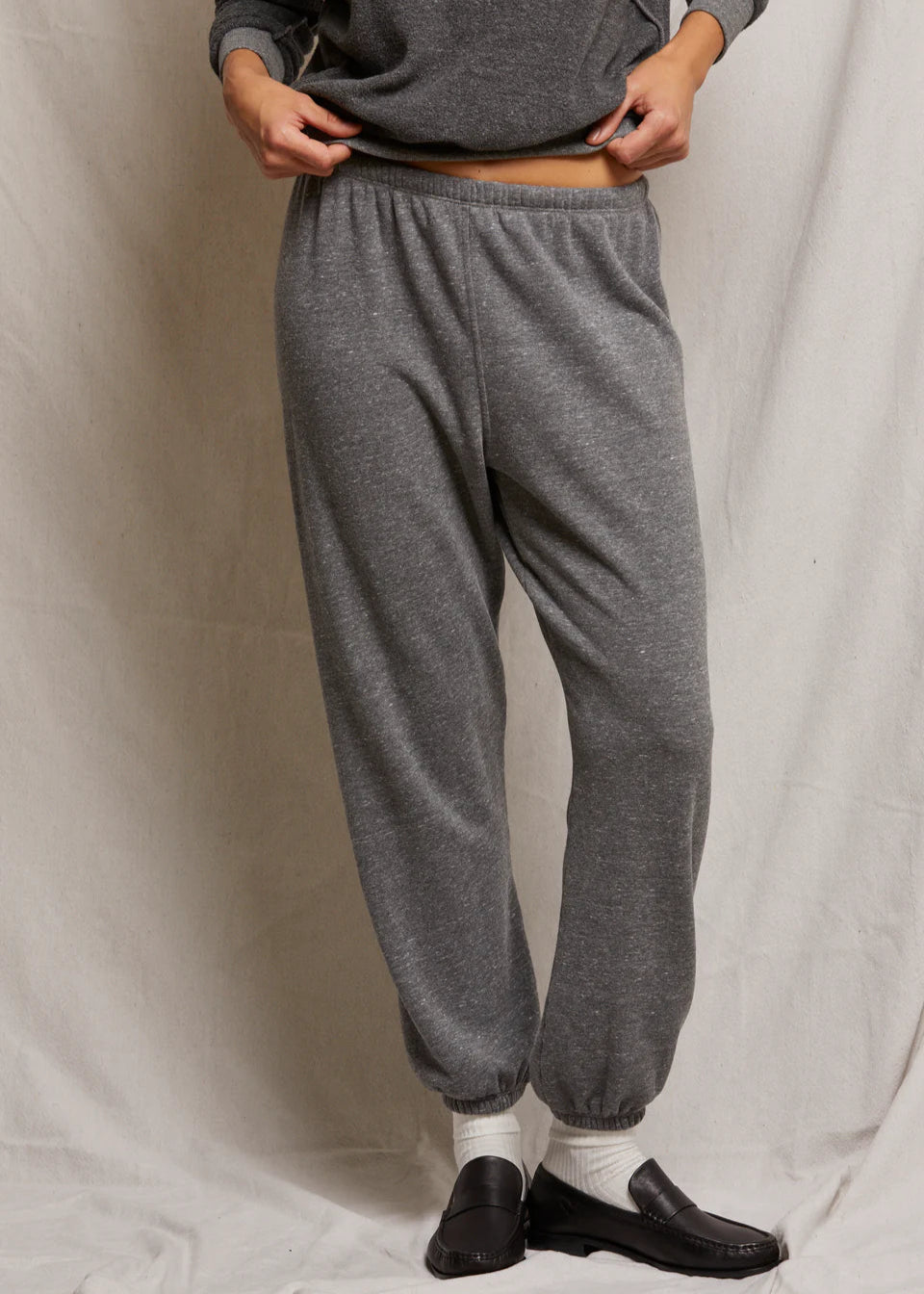 PWT Stevie Fleece Easy Sweatpants Dark Heather Grey
