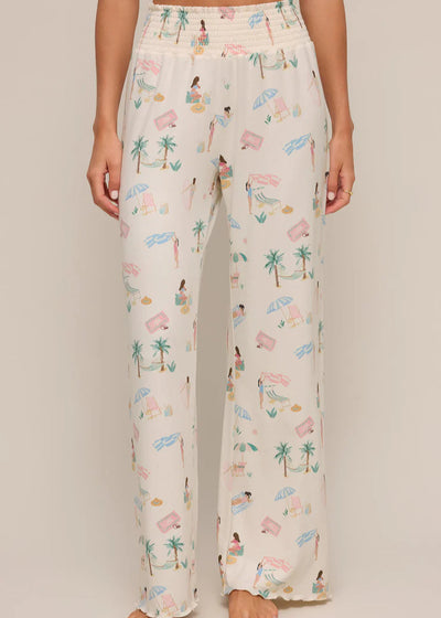 Z Supply Dawn Beach Days Pant Bone