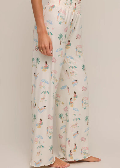 Z Supply Dawn Beach Days Pant Bone