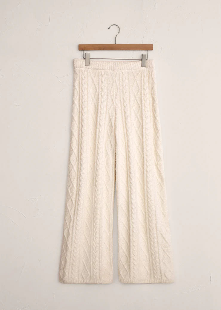 Z Supply Gemma Cable Pant Vanilla Ice