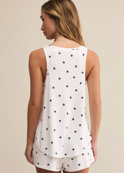 Z Supply This Love Mini Stars Tank White