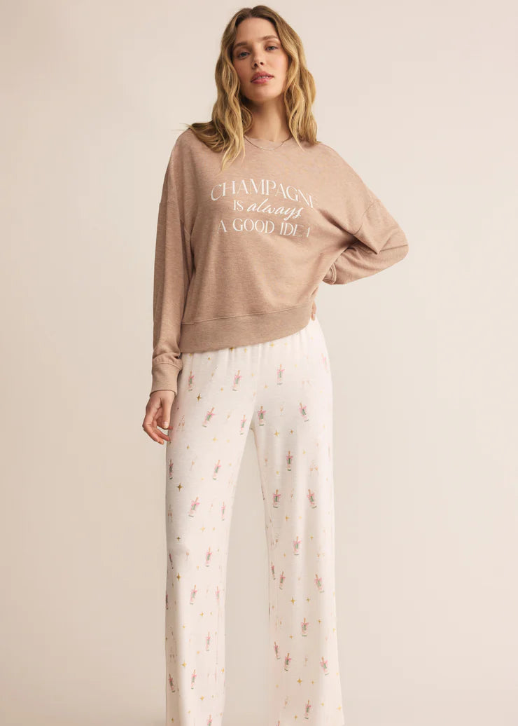 Z Supply Champagne Top Ice Coffee