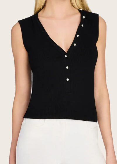 Generation Love Zoelle Rib Tank Top Black