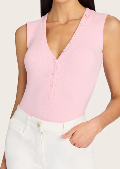 Generation Love Zoelle Rib Tank Top Sugar Pink