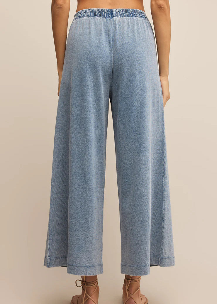 Z Supply Scout Jersey Denim Pant Indigo